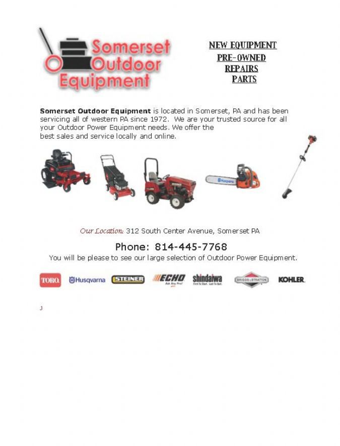 Somerset Outdoor Equipment