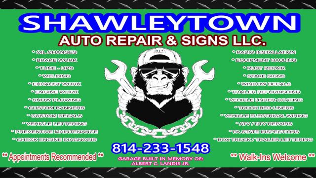 Shawleytown Auto Repair & Signs LLC